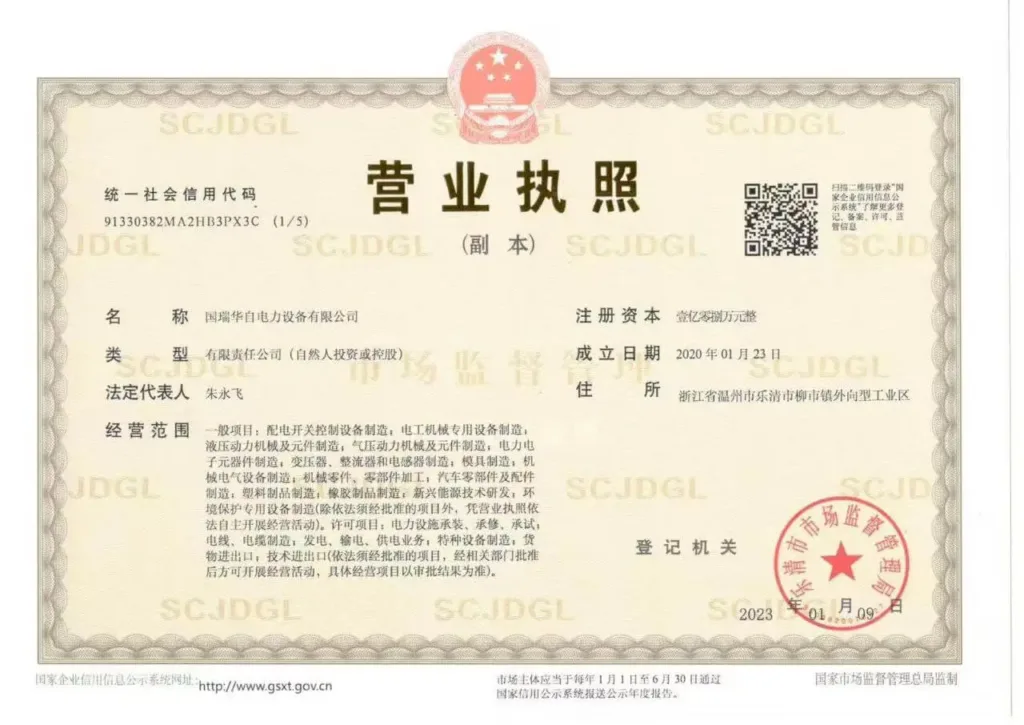 beianelec company licenses