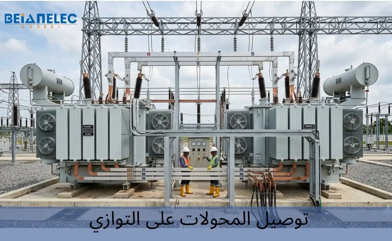 توصيل المحولات على التوازي