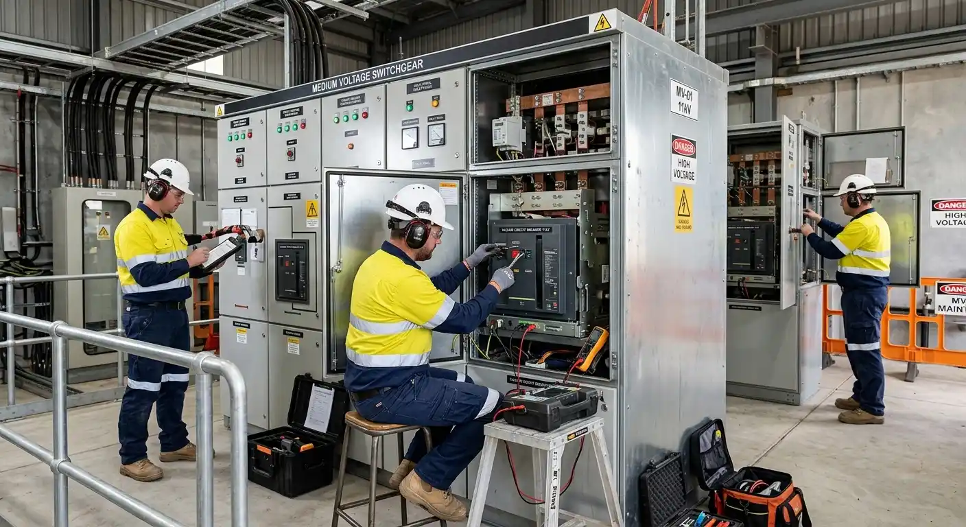 medium voltage switchgear maintenance