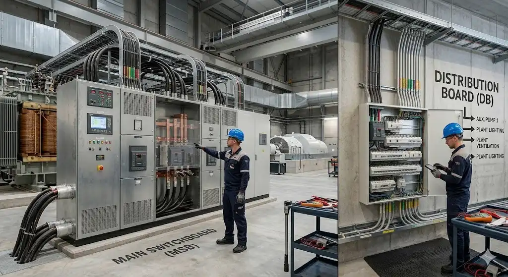 Main Switchboard vs Distribution Board Guide 2 Applications of main switchboards vs distribution boards