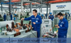 اختبار المحولات الكهربائية