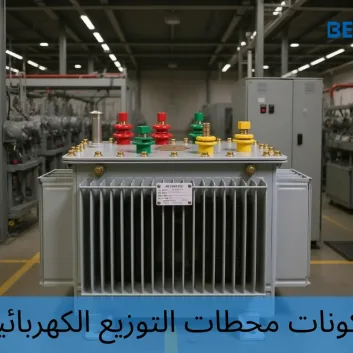 مكونات محطات التوزيع الكهربائية